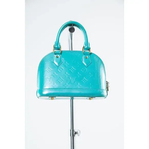 Louis Vuitton Green Vernis Alma BB Crossbody – Patent Leather - Picture 2 of 9